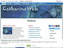 Tablet Screenshot of catharinaweb.nl